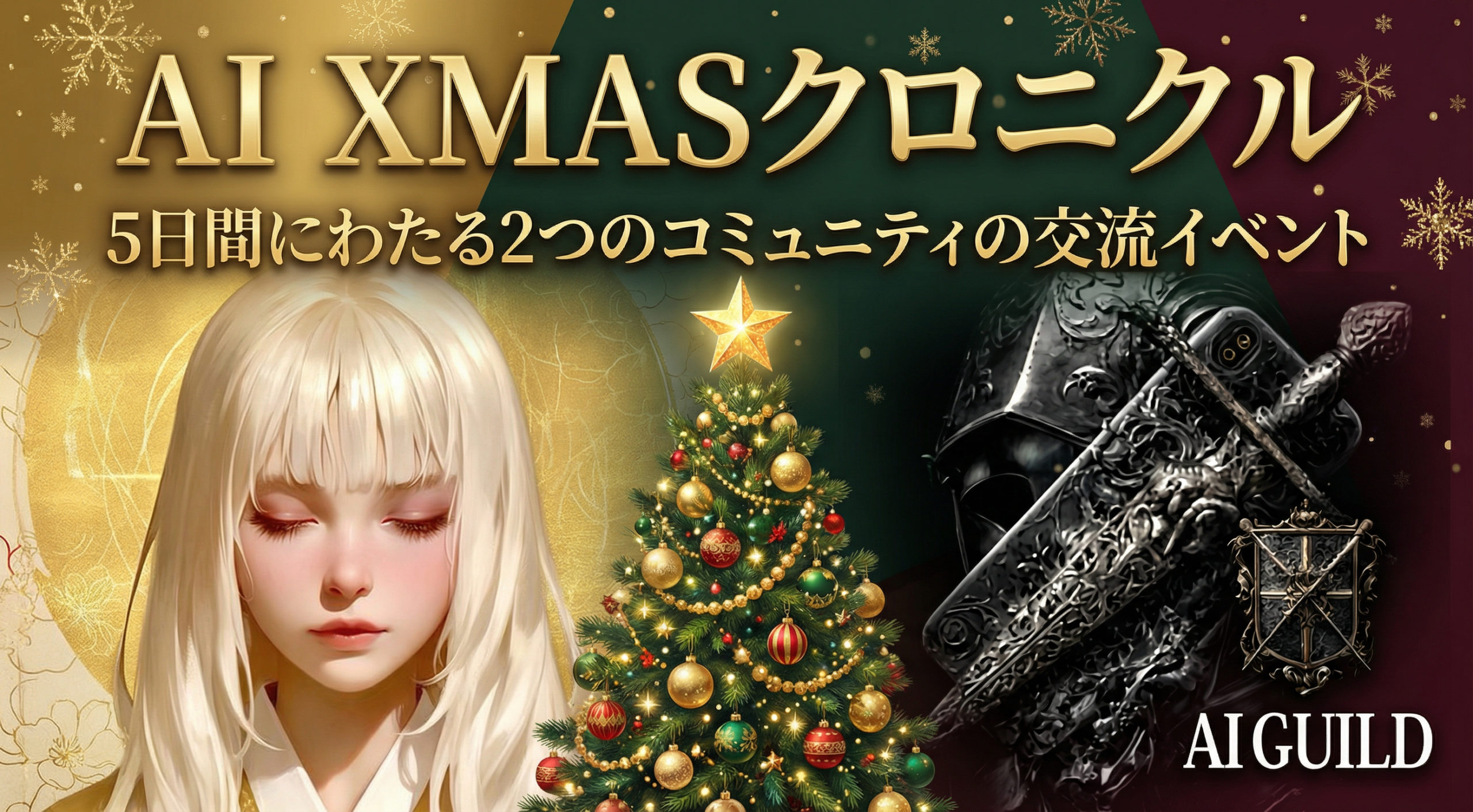 「ai_xmasクロニクル」をAI修道会様と共同開催しました